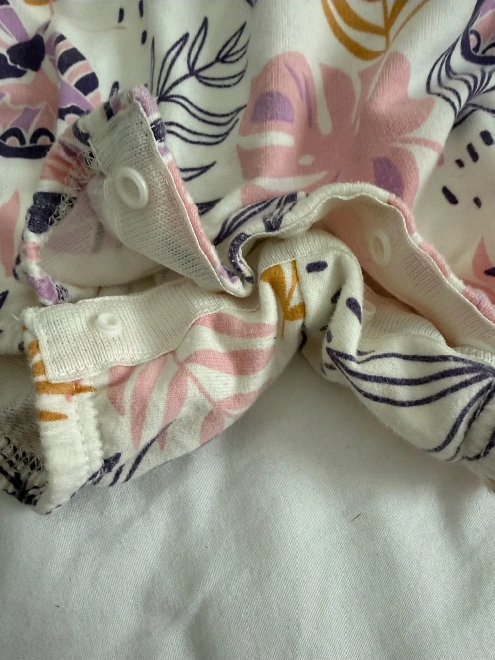 Baby Floral Butterfly Romper with Tee 9-12months